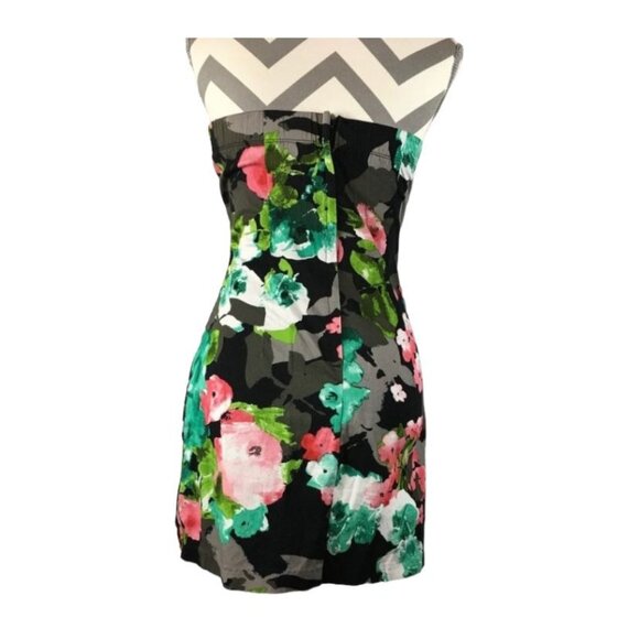 Speechless floral strapless dress size 7 - Picture 3 of 5